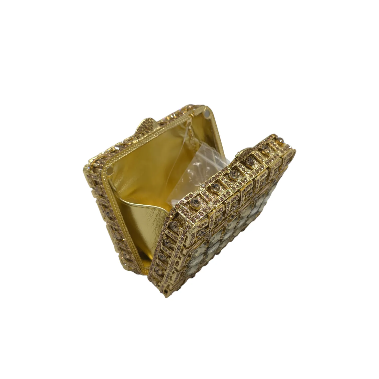 Crystal Square Clutch