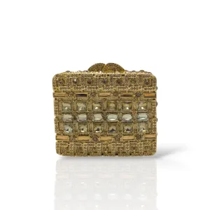 Crystal Square Clutch