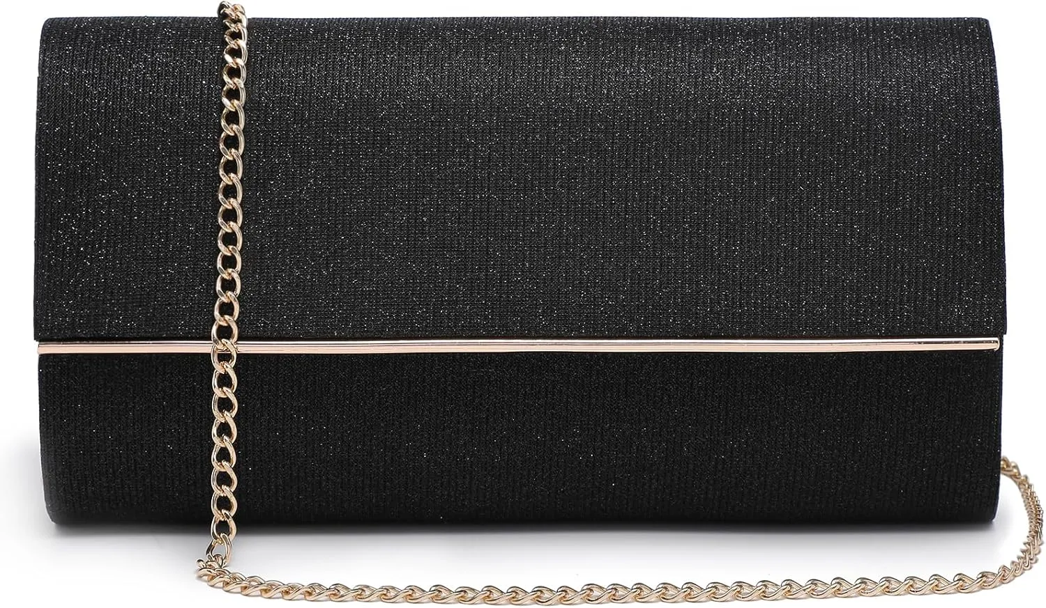 Dasein Women's Evening Bag Glitter Clutch Wedding Bridal Purse Sparkle Cocktail Party Prom Handbag