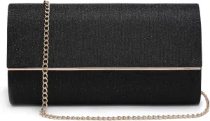 Dasein Women's Evening Bag Glitter Clutch Wedding Bridal Purse Sparkle Cocktail Party Prom Handbag
