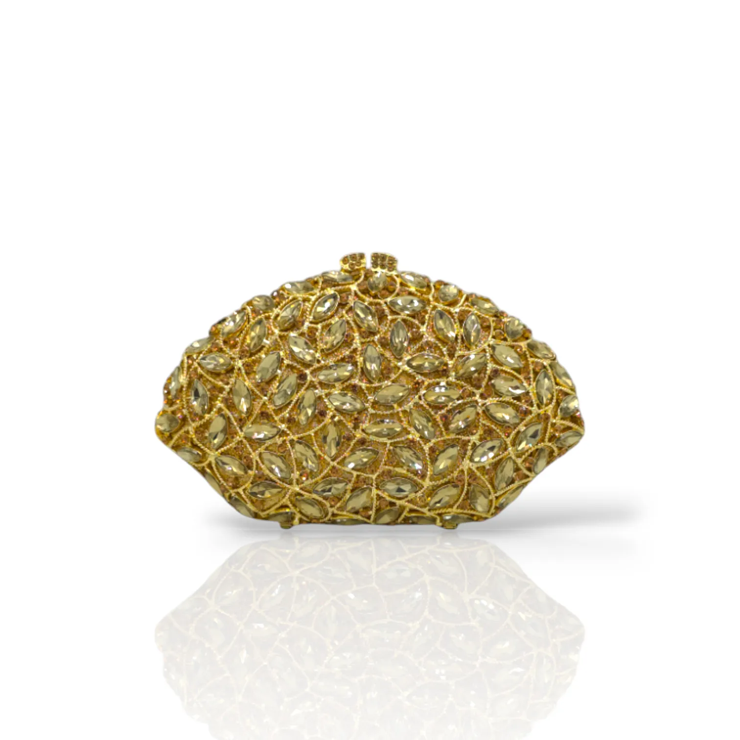 Elegant beautiful bridal clutch