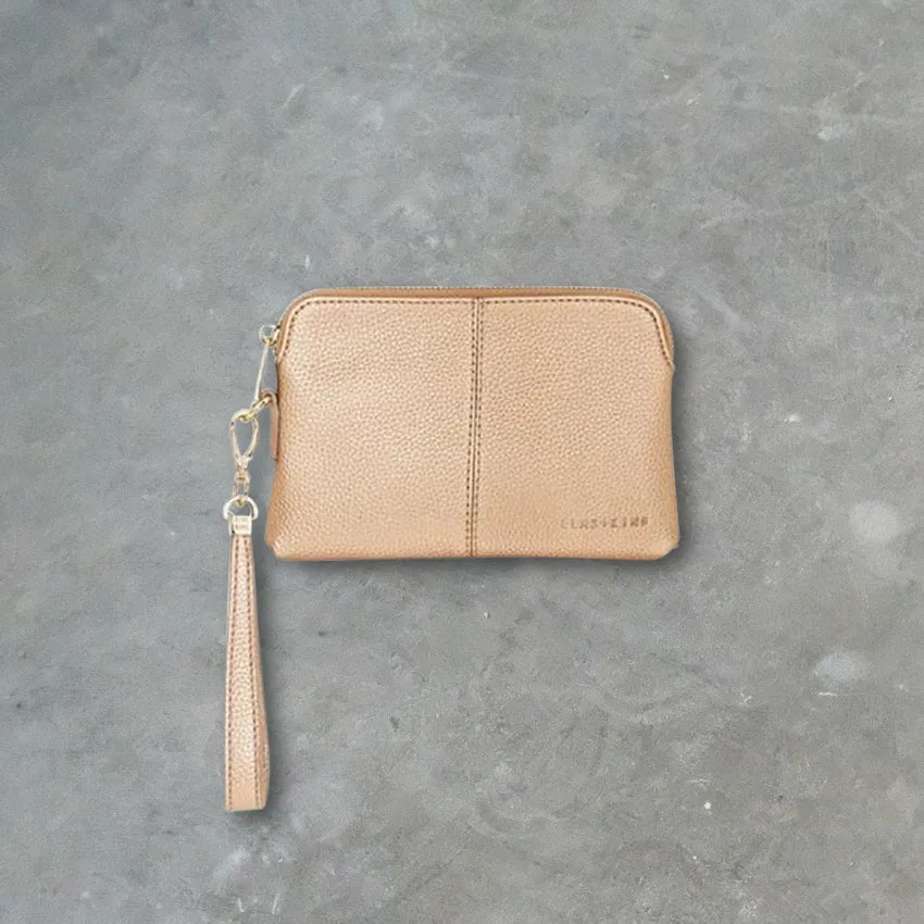 Elms   King Bowery Coin Purse, Copper