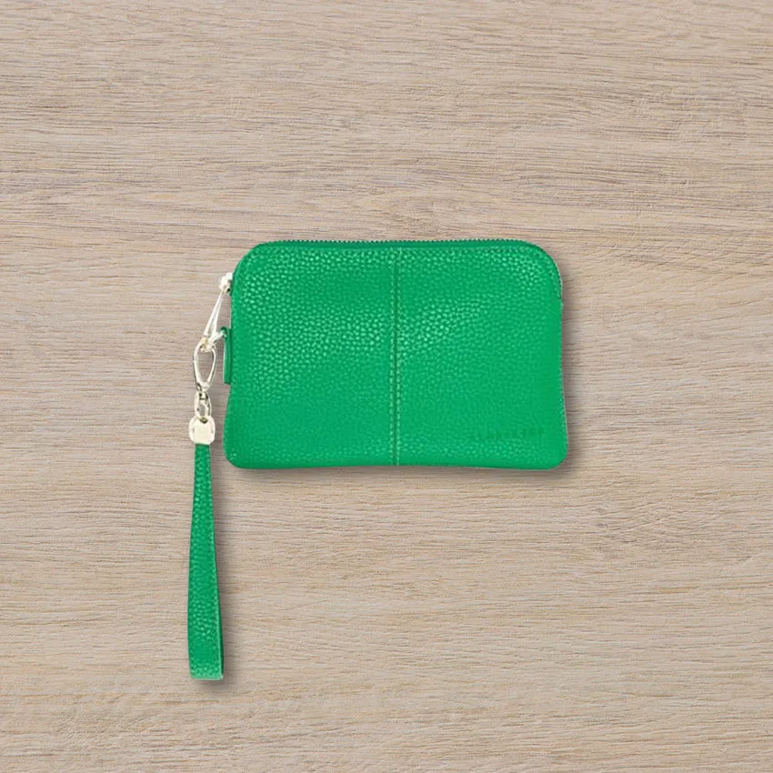 Elms   King Bowery Coin Purse, Green