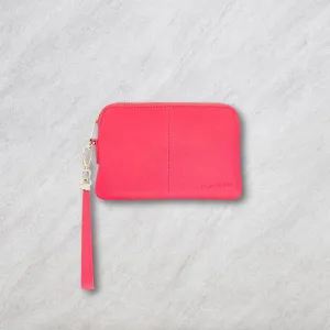 Elms   King Bowery Coin Purse, Raspberry