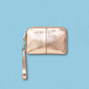 Elms   King Bowery Coin Purse, Rose Gold