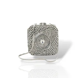 Eye Box Shaped Clutch