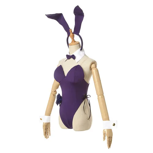 Fate Grand Order Assassin Lancer Scathach Rabbit Girl Cosplay Costume