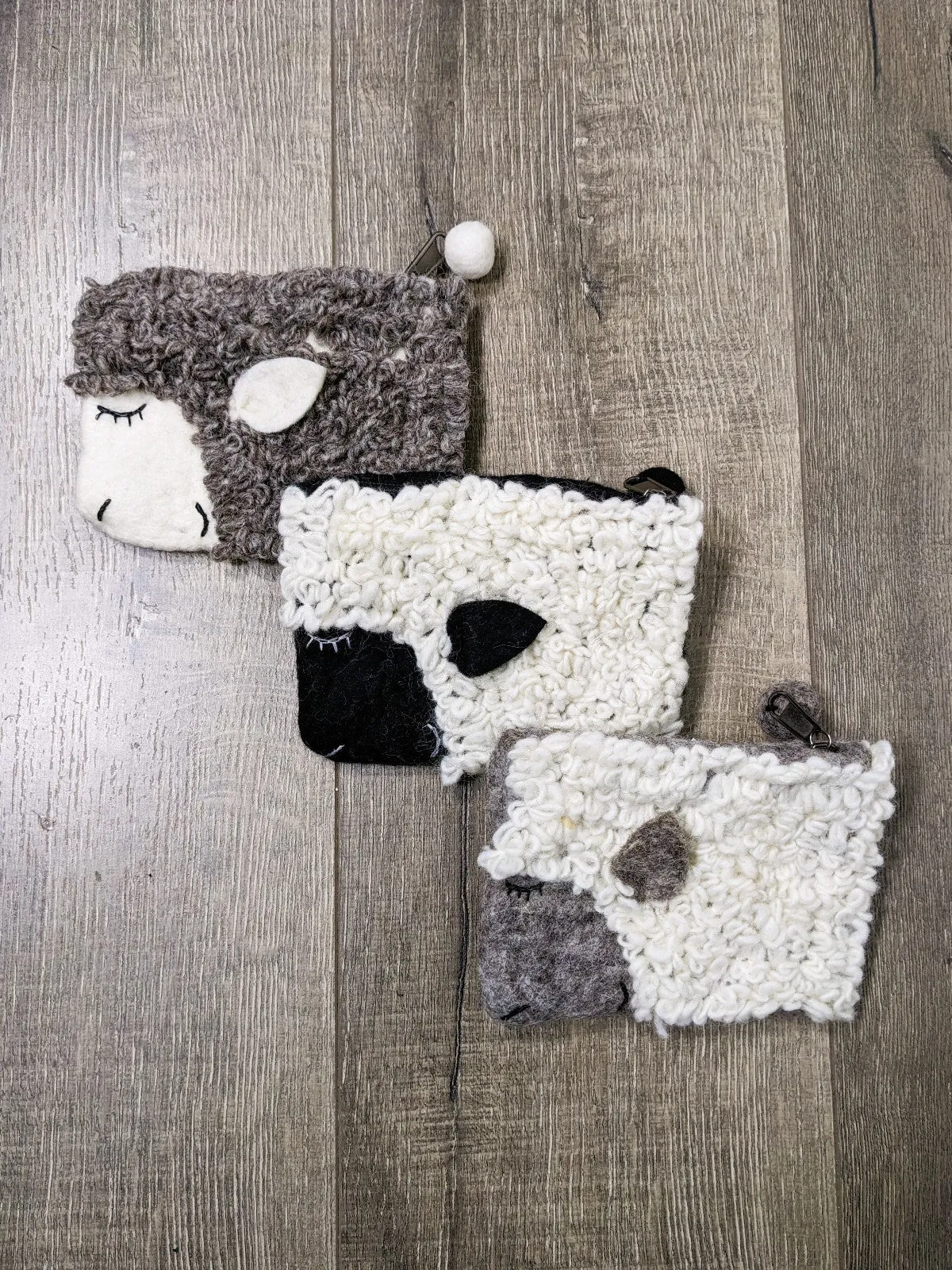 Felt Sheep Purse