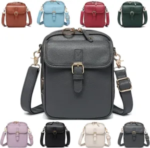 Forcipower Crossbody Leather Bag, Collaborate Crossbody Leather Bag, Minimalist Versatile Women'S Casual Bags
