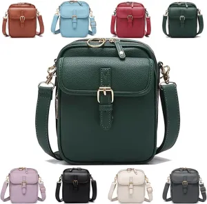 Forcipower Crossbody Leather Bag, Collaborate Crossbody Leather Bag, Minimalist Versatile Women'S Casual Bags