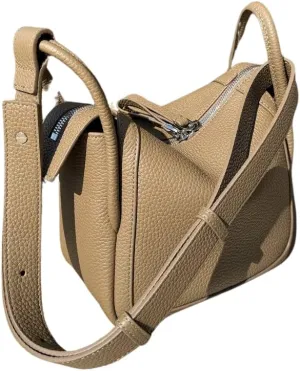FormaLux | Premium Pebbled Leather Shoulder Bag