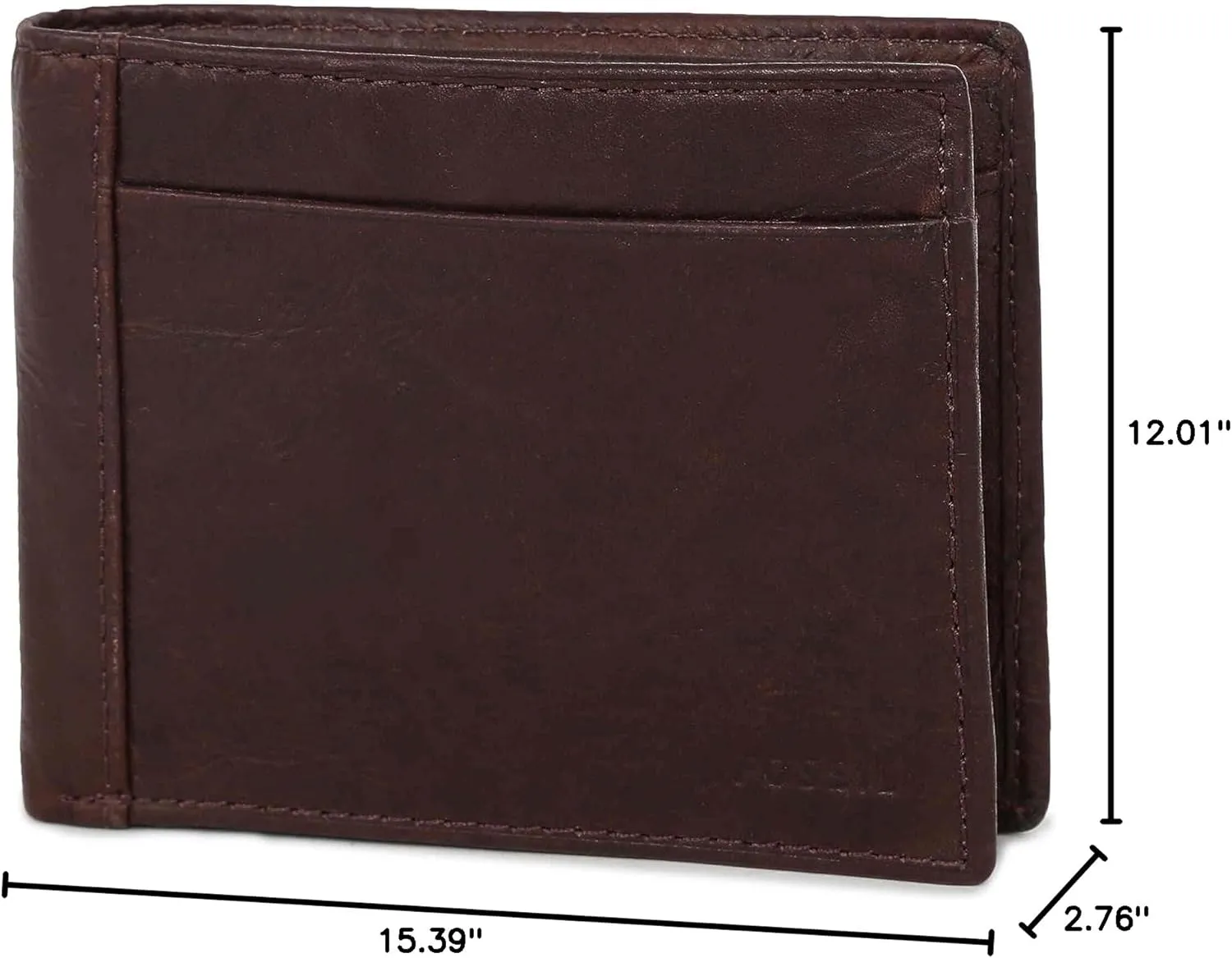 Fossil Men's Bifold Coin Pocket Wallet