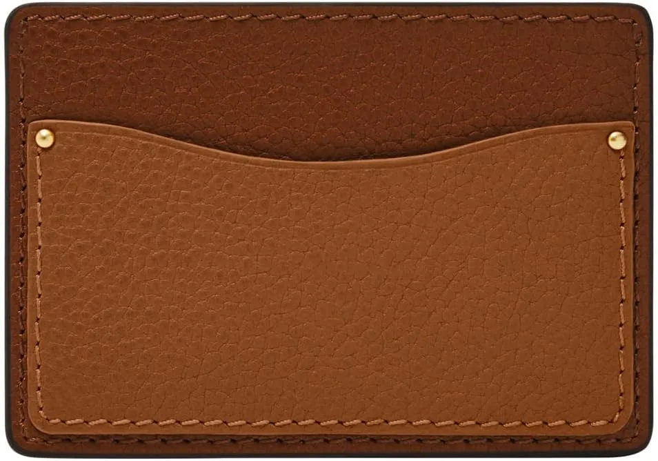 Fossil Men's Leather Slim Minimalist Card Case Front Pocket Wallet
