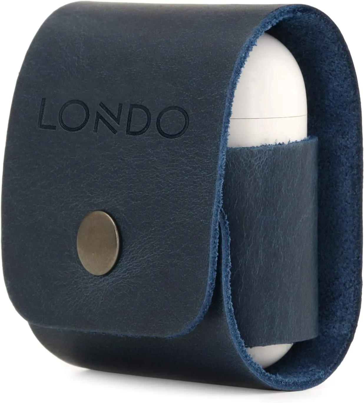 Genuine Leather Case – Protective Cover Compatible with Apple AirPods, Stylish & Durable Design with Secure Fit