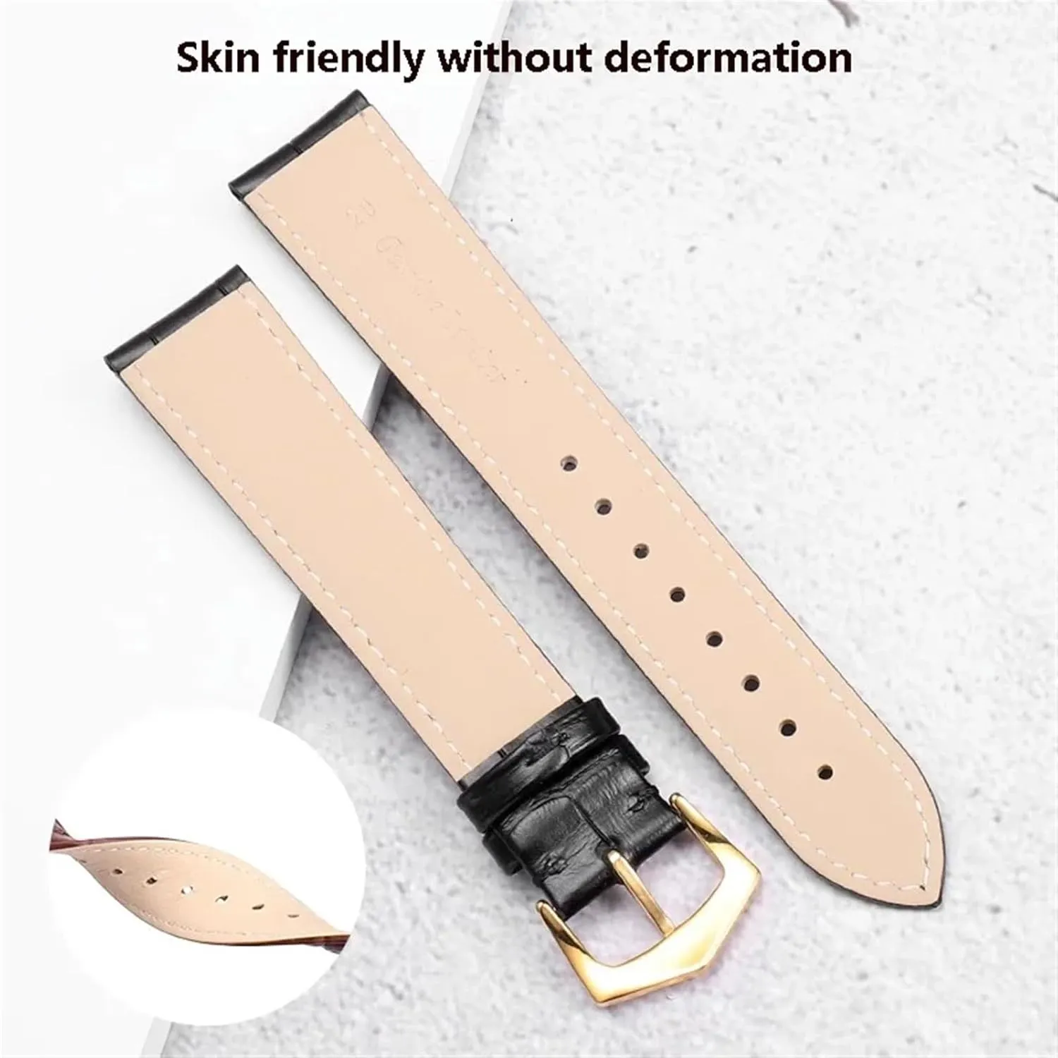 Genuine Leather Watch Strap For PP Patek Philippe Grenade 5167Ax 20mm 21mm 22mm Bracelet Men's Women Watchband Chain