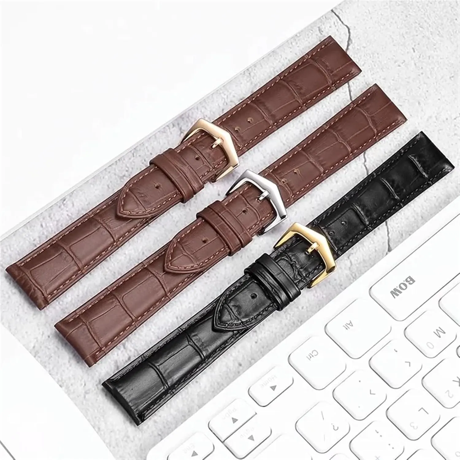 Genuine Leather Watch Strap For PP Patek Philippe Grenade 5167Ax 20mm 21mm 22mm Bracelet Men's Women Watchband Chain