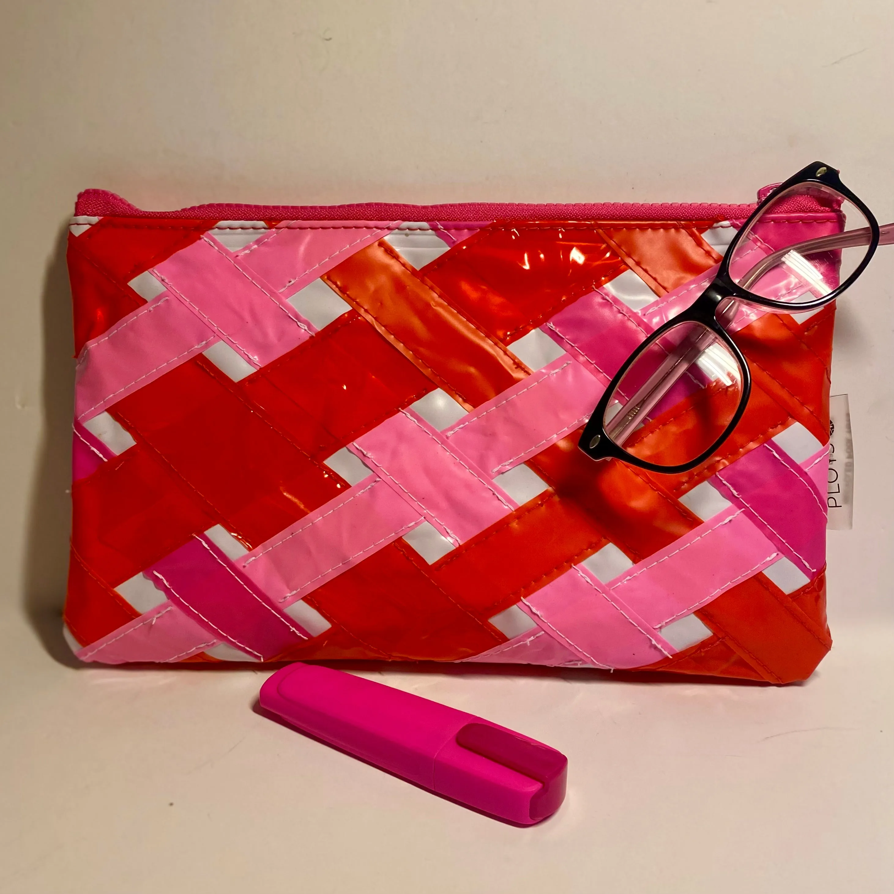 Glitter Purses, Evening Purse, Clutch bag - recycled inflatables