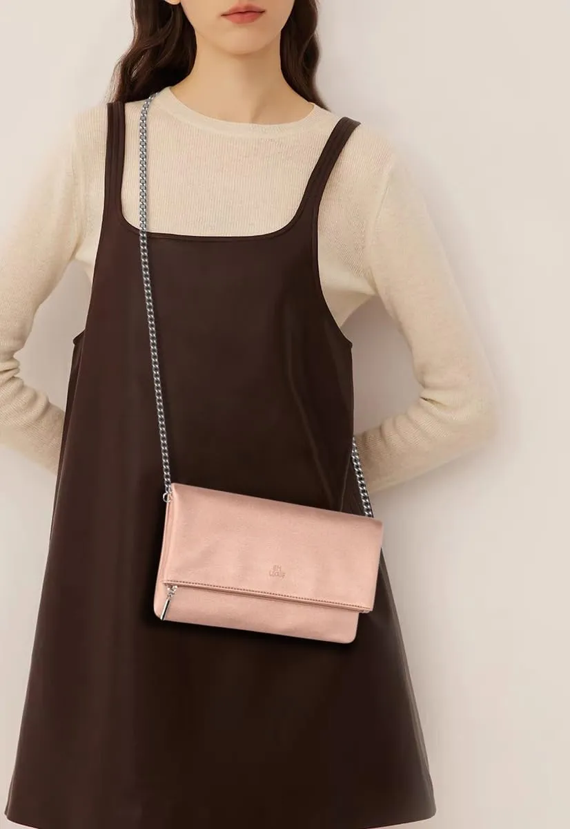 GM LIKKIE Clutch Purse for Women, Large Envelope Clutch HandBag, Crossbody Foldover PU Leather Clutches bag