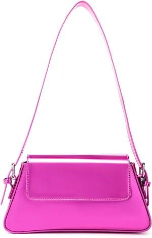 GOKTOW Chrome Metallic Y2K Purse, Evening Shoulder Handbag Satchel Bag for Party