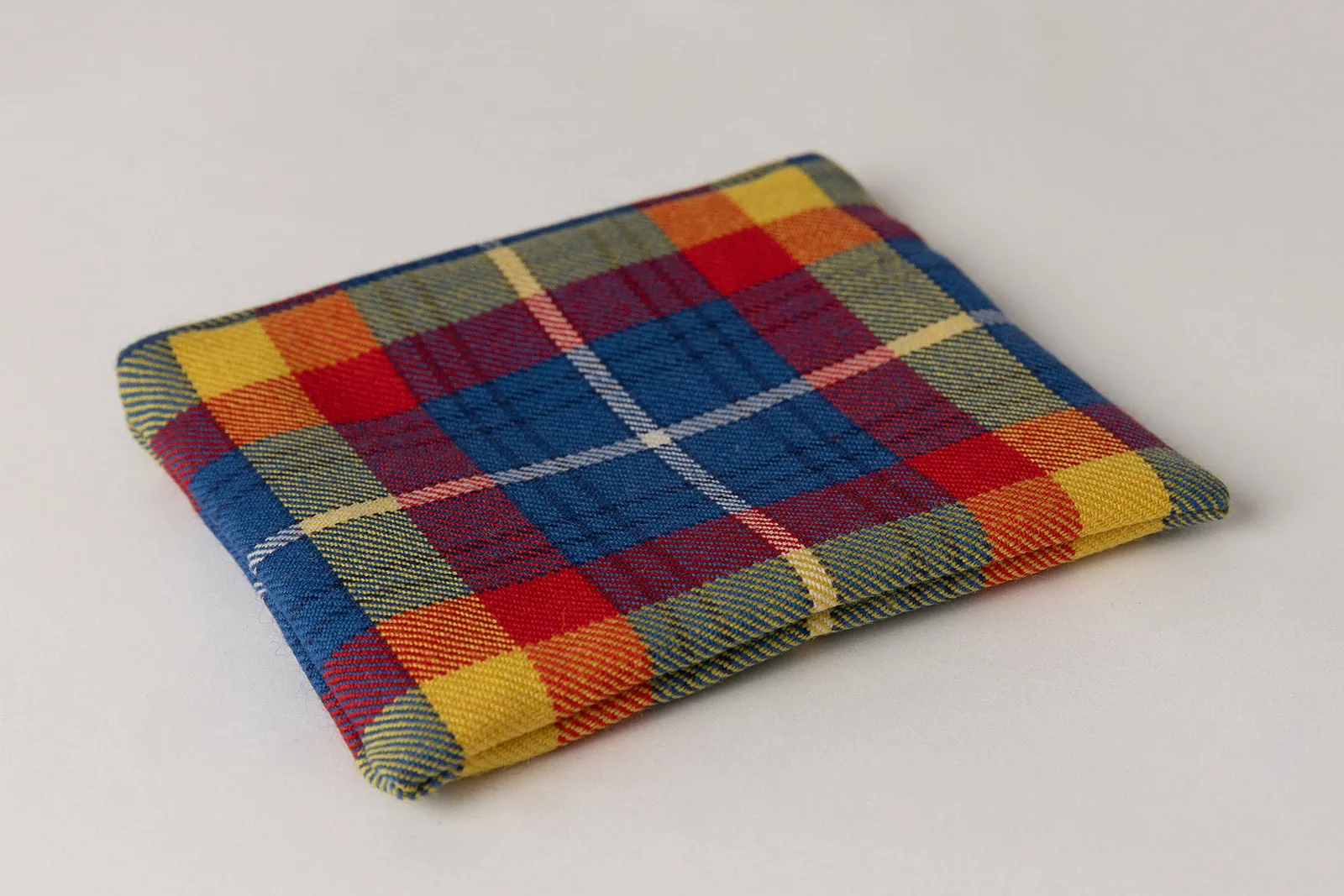 Handmade Tartan Zipped Purse
