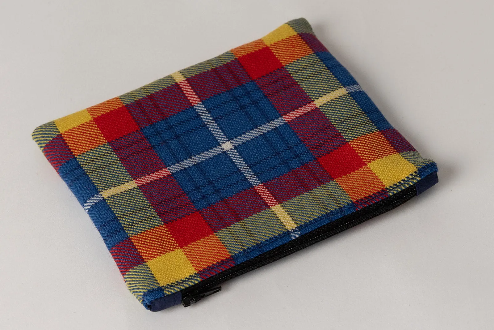 Handmade Tartan Zipped Purse