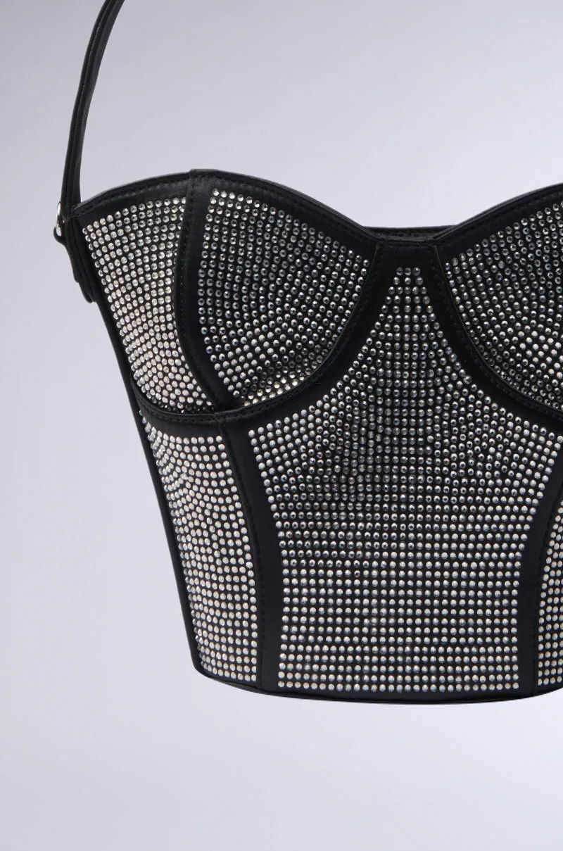 HOLD MY BUSTIER PURSE