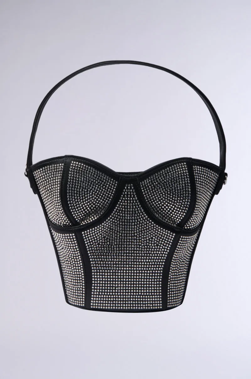HOLD MY BUSTIER PURSE