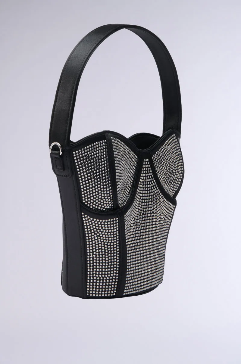 HOLD MY BUSTIER PURSE