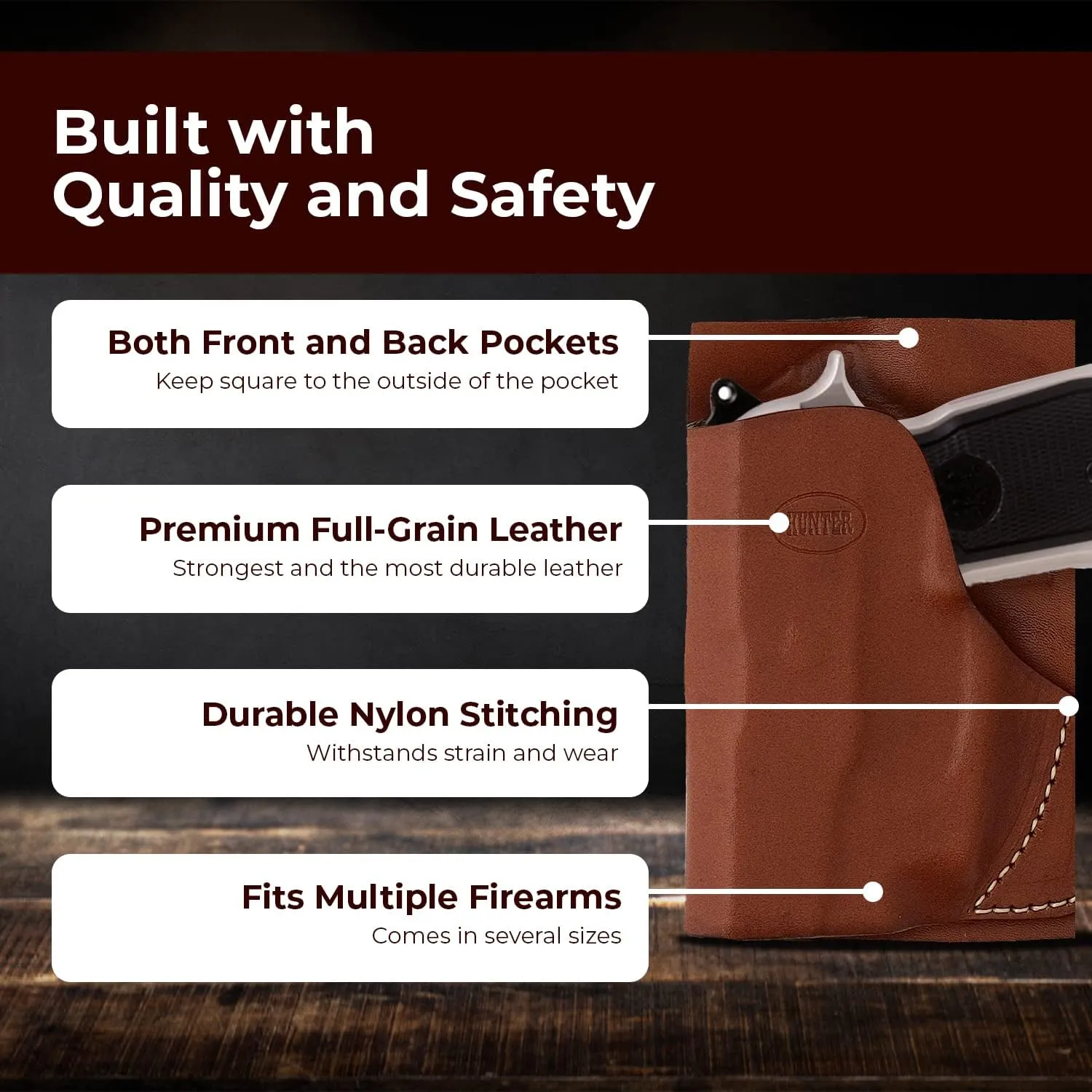 Hunter Company Men's Pocket Holster
