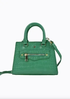 Jaden Mini Tote Grass Green Croc
