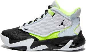 Jordan Girl's Max Aura 4 (Big Kid) Platinum Tint/Black/Volt/Blue Tint 5.5 Big Kid M