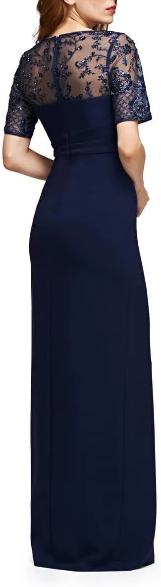 JS Collections Women's Vanessa Column Gown