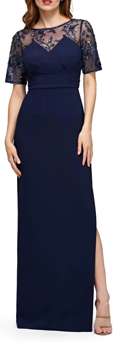 JS Collections Women's Vanessa Column Gown