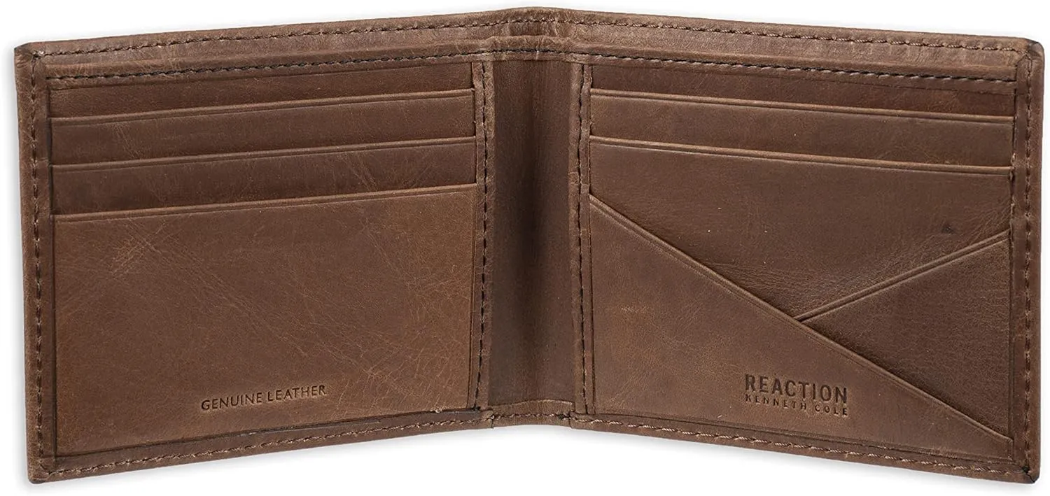 Kenneth Cole REACTION Men's Leather Bifold Wallet