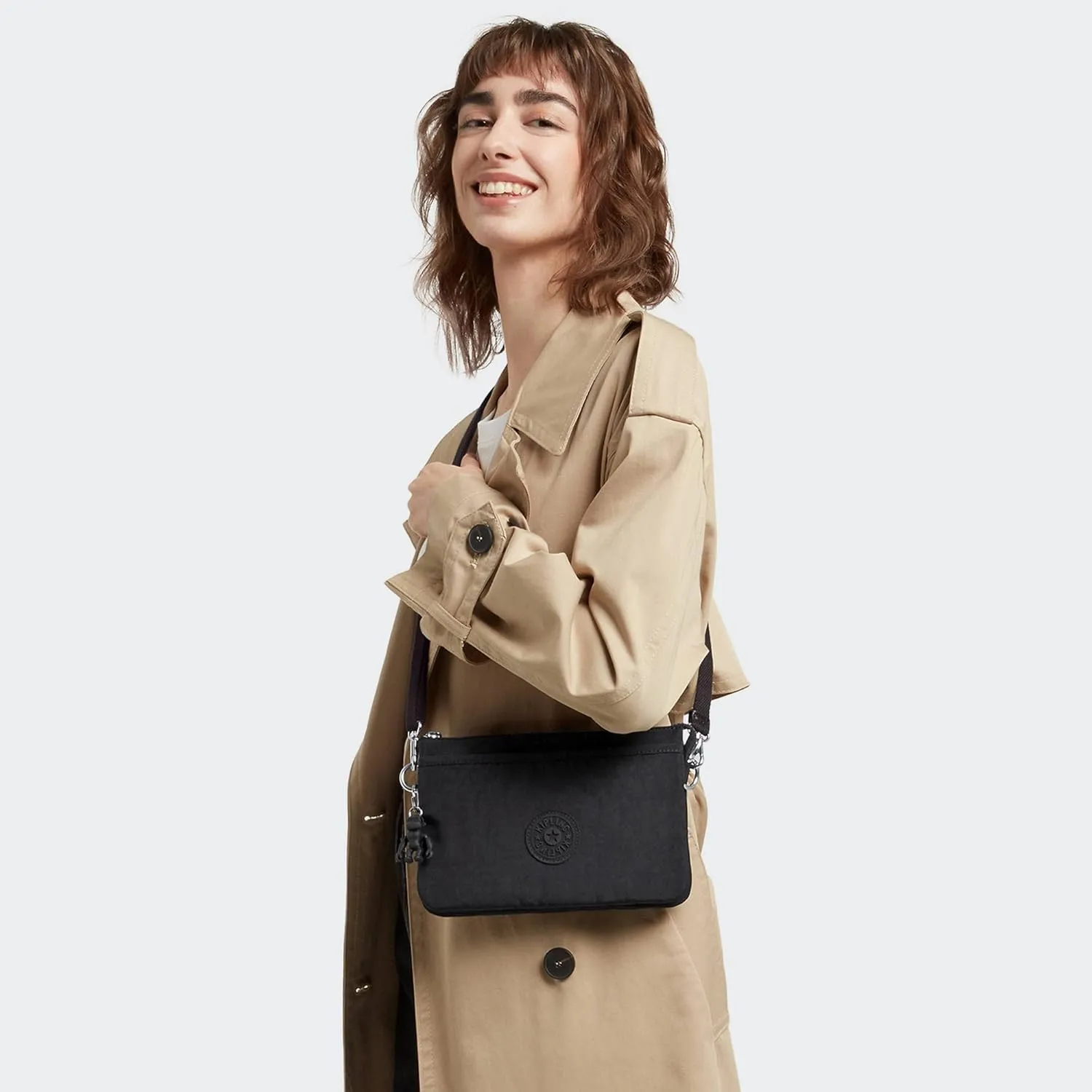 Kipling Riri Metallic Crossbody Bag