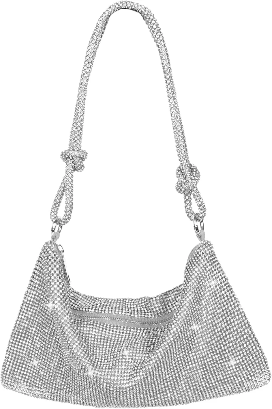 Lady Evening Clutch Handbag Sparkling Women's Clutch Purses Glitter Handbag Classic Shoulder Bag for Wedding Prom Party