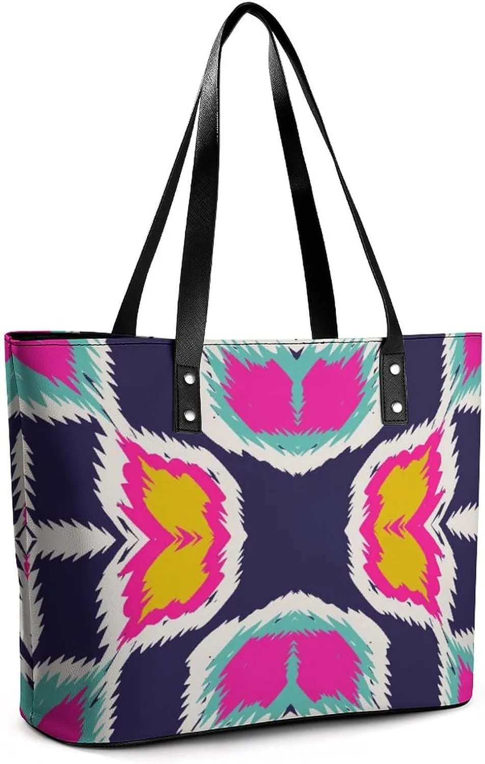 Large Tote Bag Fashion Handbag With Zipper For Women And Men