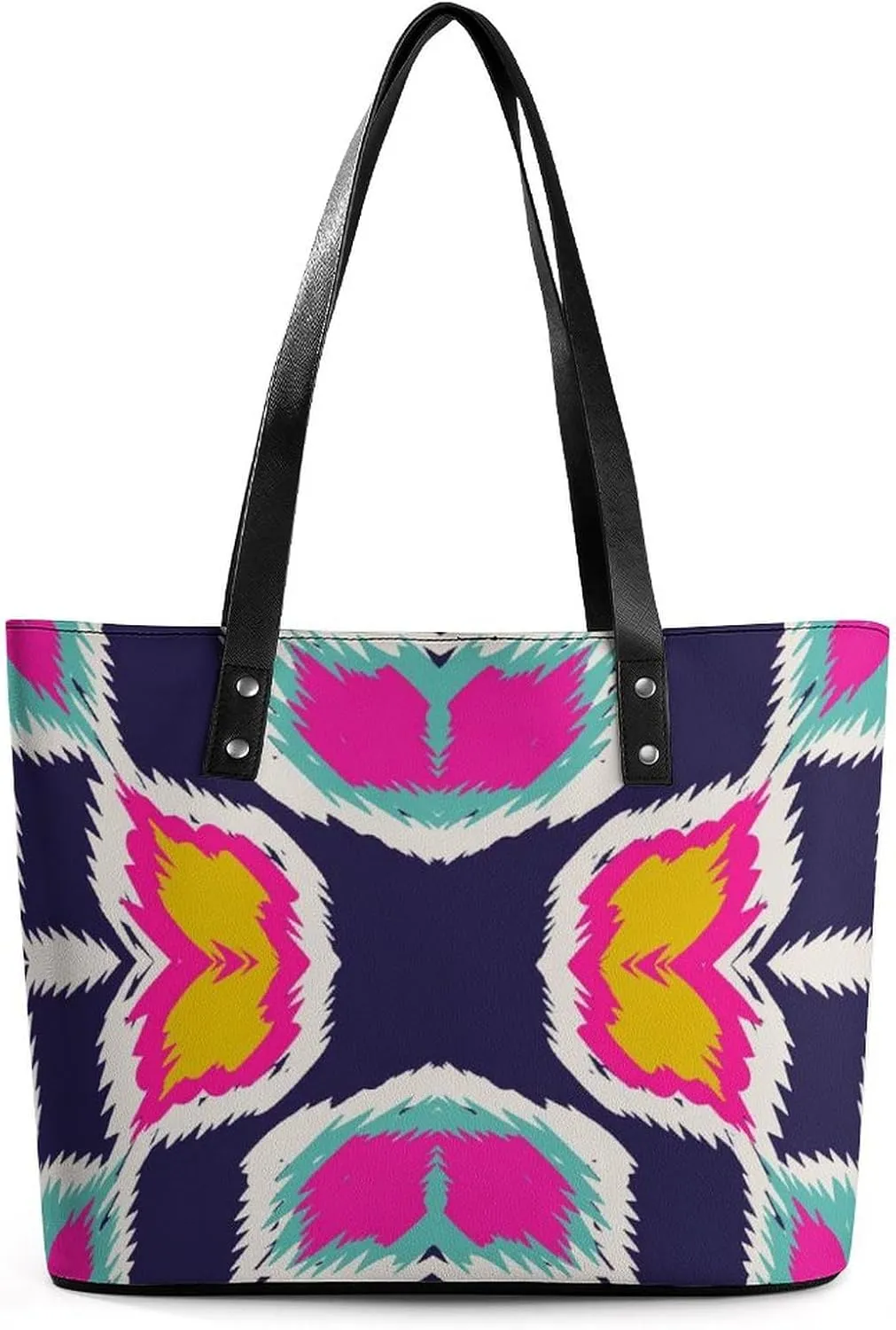 Large Tote Bag Fashion Handbag With Zipper For Women And Men