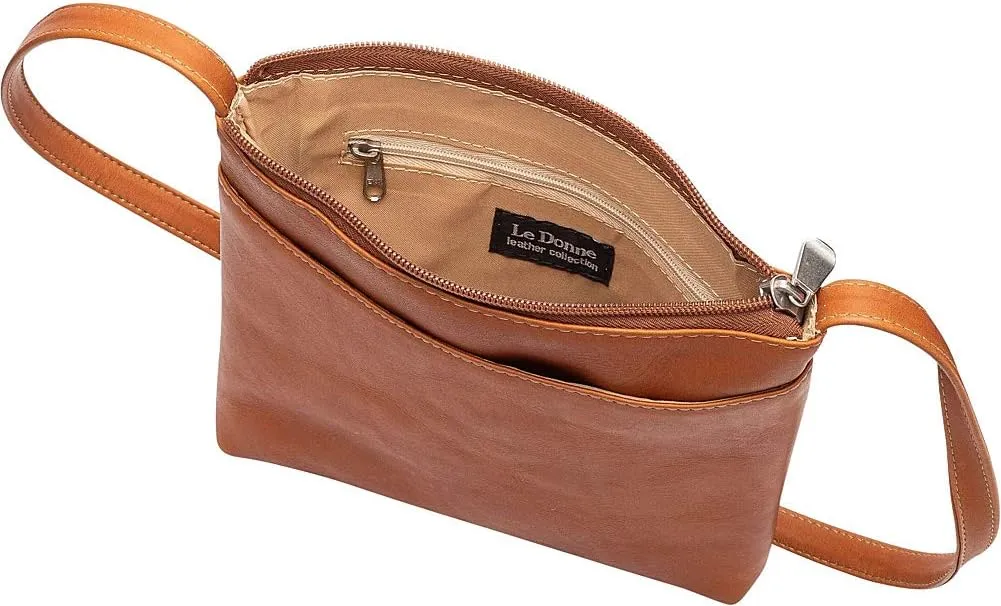 Le Donne Leather Telluride Crossbody - Colombian Cowhide Leather Women’s Bag