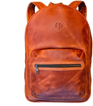 Leather Backpack (Chocolate)
