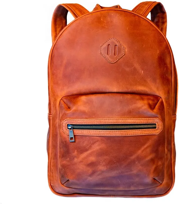 Leather Backpack (Chocolate)