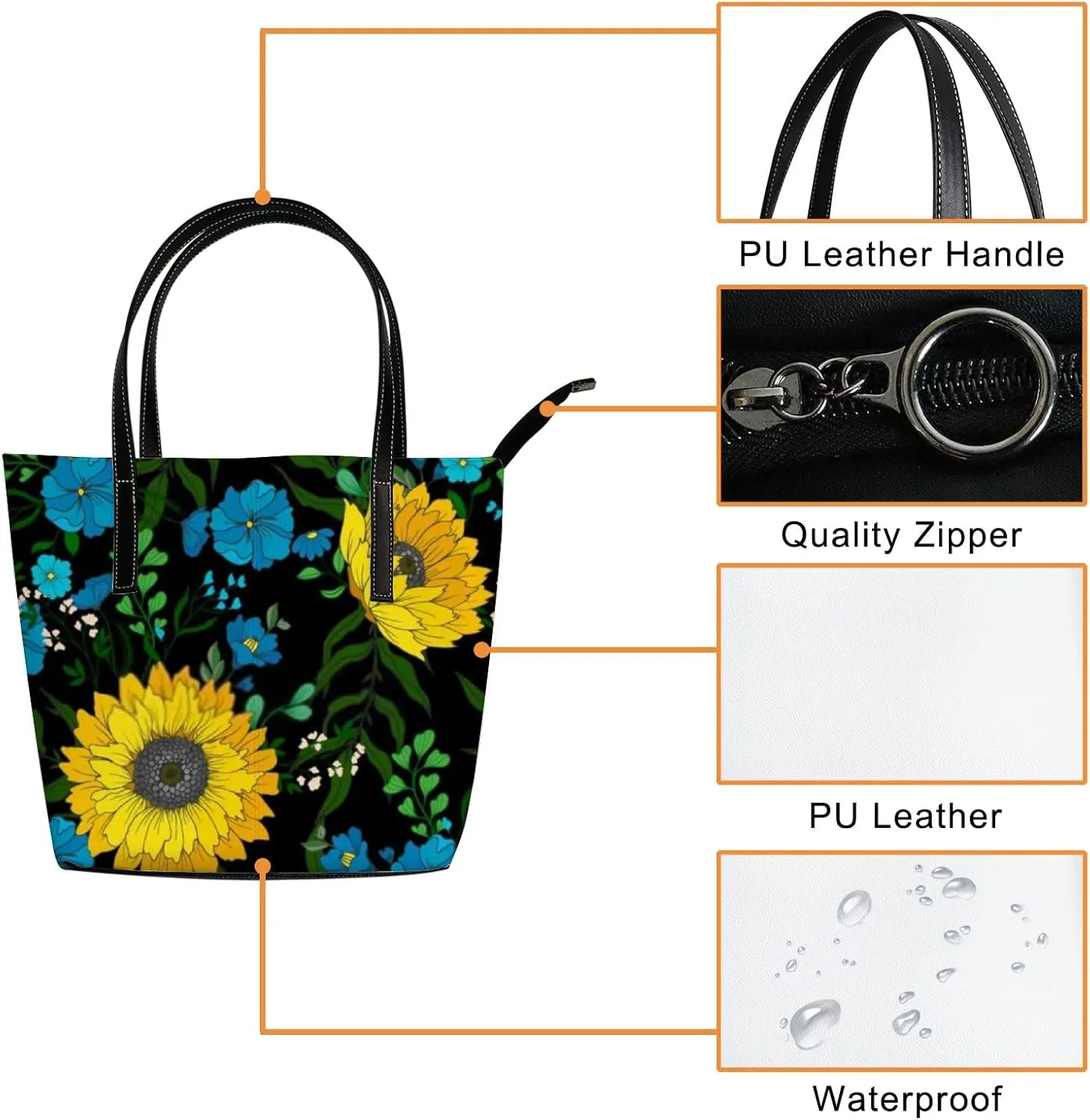 Leather Handbags Women's Crossbody Handbags