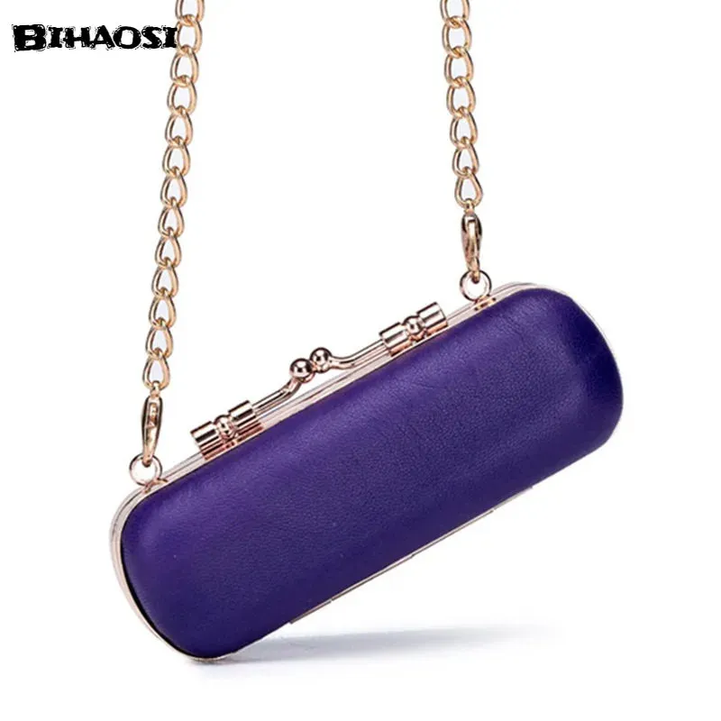 Luxury Sheepskin Mini Lipstick Case – Portable Cosmetic Box with Mirror