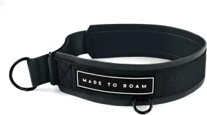 MADE TO ROAM Premium Everyday Dog Collar - Martingale Style No Pull Vegan Leather Collar, Heavy Duty and Lightweight for Small, Medium, Large Dogs (New York Afterlight, Size 9)