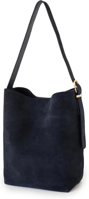 Madewell Women's The Essential Bucket Tote in Suede