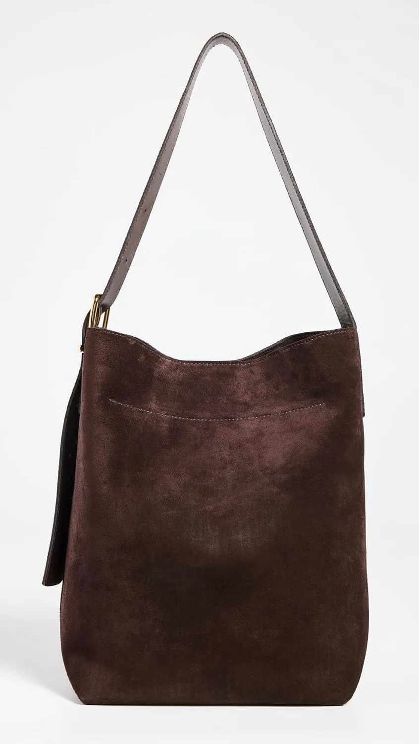 Madewell Women's The Essential Bucket Tote in Suede