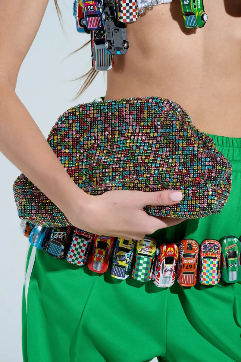 MAKE EM CHASE BLING CLUTCH