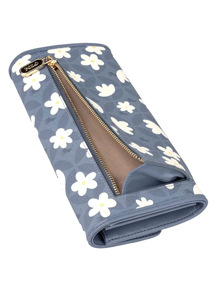 Meadow Clutch Purse - Blue