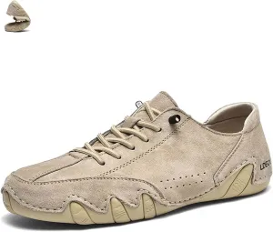 Men's Casual Comfort Barefoot Walking Shoes Fashionable Suede Lightweight Anti Slip Minimalist Sports Shoes