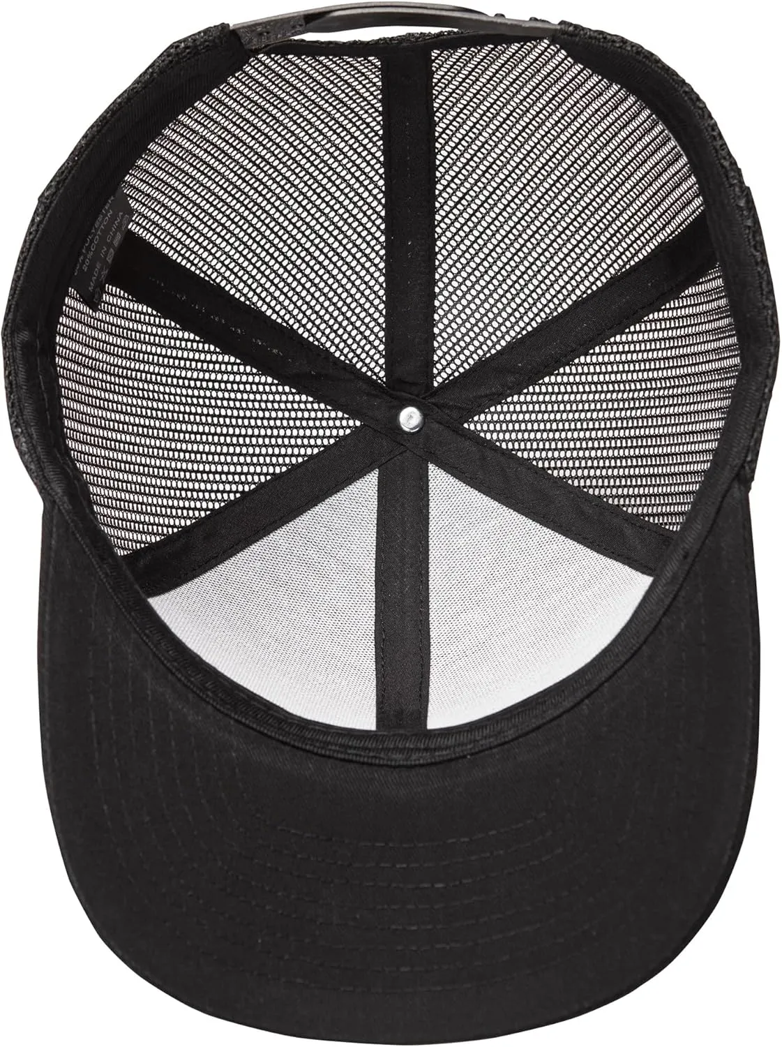 Mens Trucker Hat Snapback Mesh Back Cap Adjustable Casual Baseball Cap